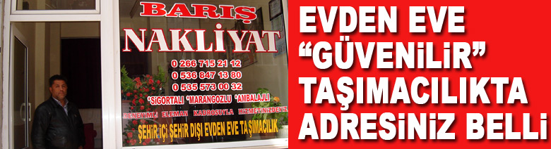 Bar Nakliyat evden eve nakliyat